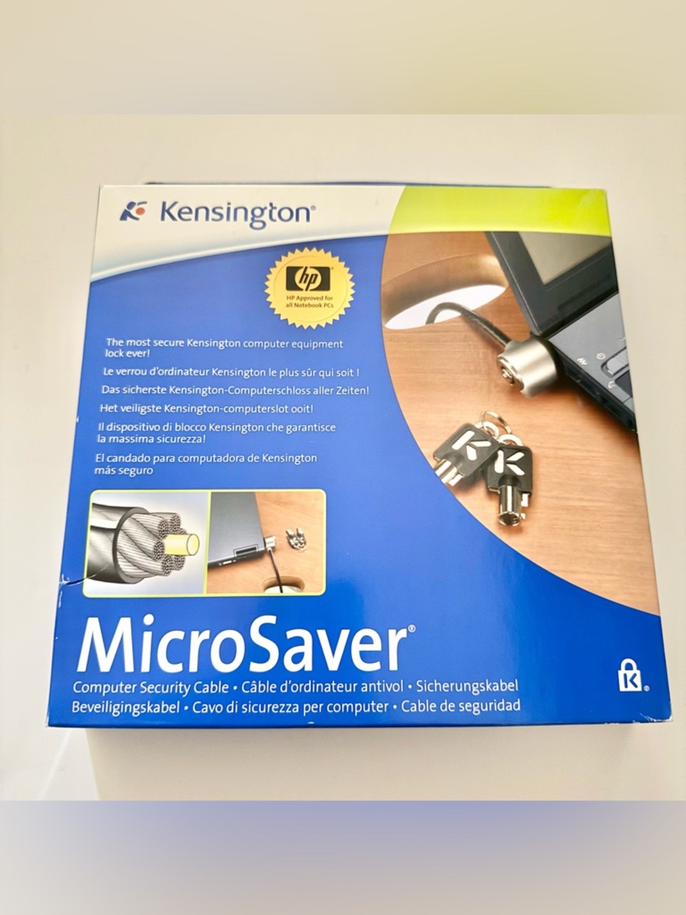 MicroSaver Laptop Security Cable - Black